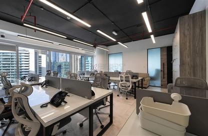 Office Space - Studio - 1 for rent in The Prime Tower - Business Bay - Dubai