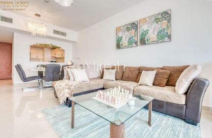 Apartment - 1 - 2 for rent in Lake Point Tower - JLT Cluster N - Jumeirah Lake Towers - Dubai