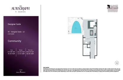 Apartment - Studio - 1 Bathroom for sale in The Autograph S Series - District 15 - Jumeirah Village Circle - Dubai