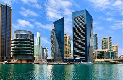 Apartment - 1 - 2 for rent in Silverene Tower A - Silverene - Dubai Marina - Dubai