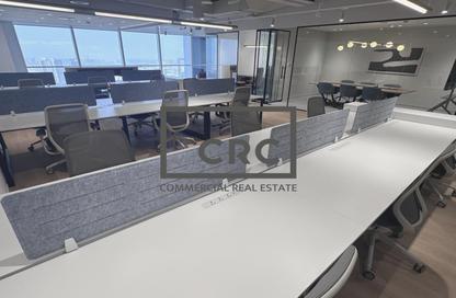 Office Space - Studio - 1 Bathroom for rent in Burj Al Salam - Sheikh Zayed Road - Dubai