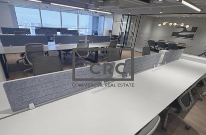 Office Space - Studio - 1 Bathroom for rent in Burj Al Salam - Sheikh Zayed Road - Dubai