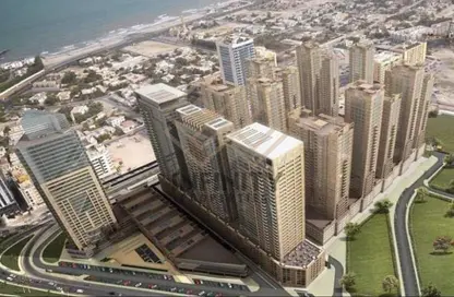 Apartment - 2 Bedrooms - 3 Bathrooms for sale in Ajman One - Phase 2 - Ajman Downtown - Ajman