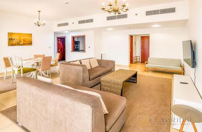 Apartment - 2 Bedrooms - 2 Bathrooms for rent in Shams 4 - Shams - Jumeirah Beach Residence - Dubai