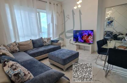 Apartment - 1 - 2 for rent in Oasis Tower - Al Rashidiya 1 - Al Rashidiya - Ajman