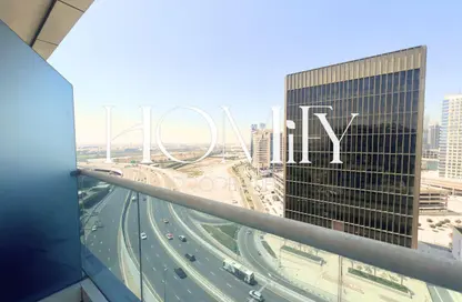 شقة - 2 غرف نوم - 3 حمامات للايجار في برج سفير 1 - ابراج سفير - الخليج التجاري - دبي