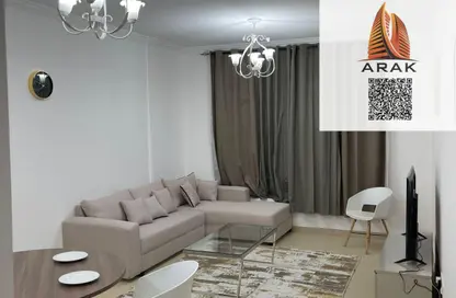 Apartment - 1 Bedroom - 2 Bathrooms for rent in Jasmine Towers - Garden City - Ajman