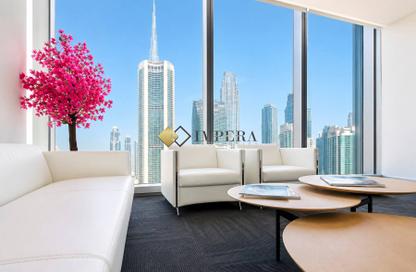 Office Space - Studio - 2 Bathrooms for rent in 48 Burj gate - Downtown Dubai - Dubai