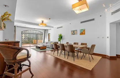 Apartment - 2 Bedrooms - 4 Bathrooms for rent in Golden Mile 8 - Golden Mile - Palm Jumeirah - Dubai