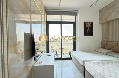 Apartment - Studio - 1 for rent in Blue Waves Tower - Dubai Land Residence Complex - Dubai