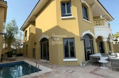 Villa - 5 Bedrooms - 5 Bathrooms for rent in Signature Villas Frond C - Signature Villas - Palm Jumeirah - Dubai