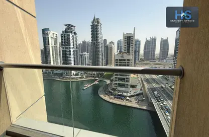 Apartment - 2 Bedrooms - 3 Bathrooms for rent in JAM Marina Residence - Dubai Marina - Dubai
