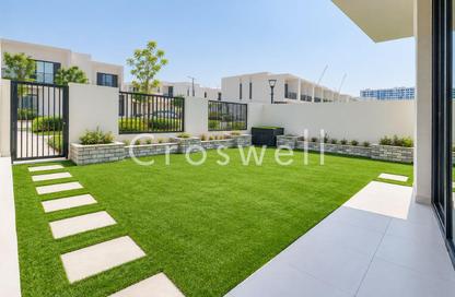 Townhouse - 4 - 4 for rent in Maha Townhouses - Town Square - Dubai