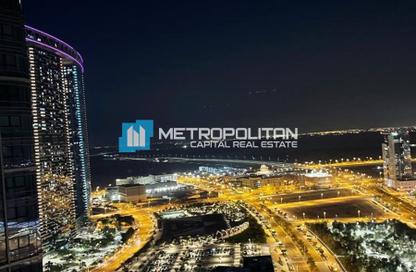 Apartment - 2 - 2 for rent in Horizon Tower B - City Of Lights - Al Reem Island - Abu Dhabi