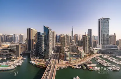 شقة - 3 غرف نوم - 4 حمامات للبيع في السحاب 2 - السحاب - دبي مارينا - دبي
