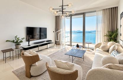 شقة - 2 - 3 للايجار في برج Beach Isle 2 - بيتش آيل - إعمار بيتشفرونت - دبي هاربور - دبي