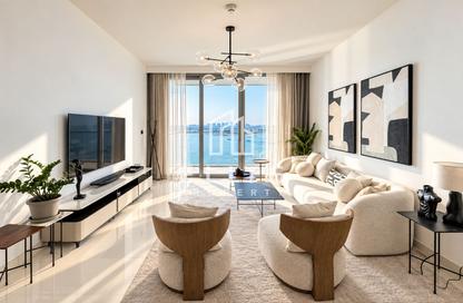 شقة - 2 - 3 للايجار في برج Beach Isle 2 - بيتش آيل - إعمار بيتشفرونت - دبي هاربور - دبي