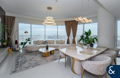 Apartment - 3 Bedrooms - 3 Bathrooms for sale in Grand Bleu Tower 2 - Emaar Beachfront - Dubai Harbour - Dubai