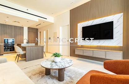 Apartment - 1 Bedroom - 2 Bathrooms for rent in Beverly Boulevard - Arjan - Dubai