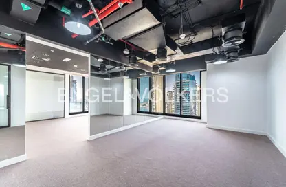 Office Space - Studio - 1 Bathroom for rent in Al Habtoor Business Tower - Dubai Marina - Dubai