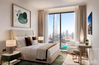 Apartment - 2 - 3 for sale in The St. Regis Residences - Tower 1 - St Regis The Residences - Burj Khalifa Area - Downtown Dubai - Dubai