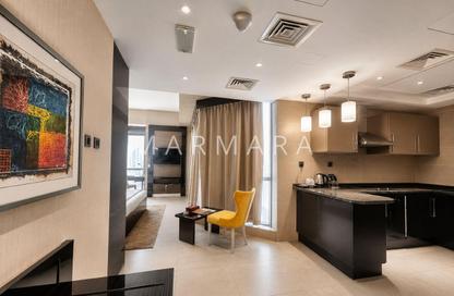 Apartment - Studio - 2 Bathrooms for rent in Gevora Hotel - Sheikh Zayed Road - Dubai Apartment - Studio - 2 Bathrooms for rent in Gevora Hotel - Sheikh Zayed Road - Dubai