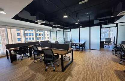 Office Space - Studio - 2 Bathrooms for rent in Churchill Executive Tower - Churchill Towers - Business Bay - Dubai