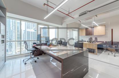 Office Space - Studio - 1 Bathroom for rent in Goldcrest Executive - JLT Cluster C - Jumeirah Lake Towers - Dubai