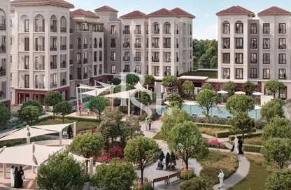 Apartment - 1 Bathroom for sale in Granada 1 - Granada - Bloom Living - Zayed City (Khalifa City C) - Khalifa City - Abu Dhabi