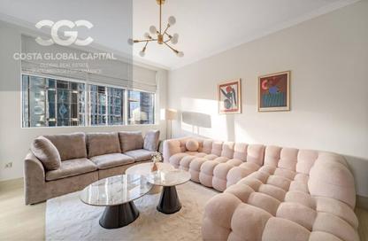 Apartment - 2 - 2 for rent in Burj Al Nujoom - Downtown Dubai - Dubai