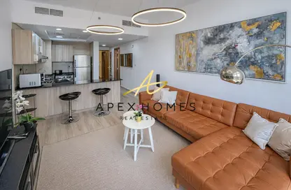 Apartment - 1 Bedroom - 2 Bathrooms for rent in Chaimaa Premiere - District 15 - Jumeirah Village Circle - Dubai