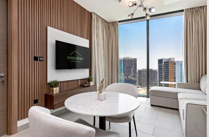 Apartment - 1 Bedroom - 1 Bathroom for rent in Sobha Hartland Waves - Sobha Hartland - Mohammed Bin Rashid City - Dubai