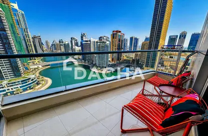 Apartment - 1 Bedroom - 2 Bathrooms for rent in Bay Central Tower West - Bay Central - Dubai Marina - Dubai