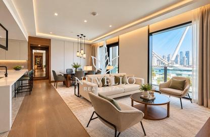Apartment - 2 - 3 for rent in Bluewaters Residences Building 2 - Bluewaters Residences - Bluewaters - Dubai