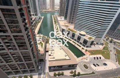 Apartment - Studio - 1 Bathroom for rent in Peninsula Two - Peninsula - Business Bay - Dubai