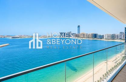 شقة - 2 - 2 للايجار في برج Beach Isle 1 - بيتش آيل - إعمار بيتشفرونت - دبي هاربور - دبي