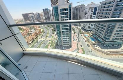 شقة - غرفة نوم - 2 حمامات للايجار في برج الكريكت - مدينة دبي الرياضية - دبي شقة - غرفة نوم - 2 حمامات للايجار في برج الكريكت - مدينة دبي الرياضية - دبي