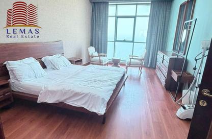 Apartment - 2 Bedrooms - 2 Bathrooms for rent in Ajman Corniche Residences - Ajman Corniche Road - Ajman
