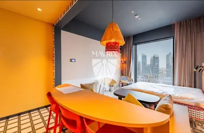 Apartment - Studio - 1 Bathroom for rent in Mama Shelter Residences - Business Bay - Dubai