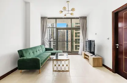 Apartment - 1 Bedroom - 1 Bathroom for rent in Indigo Tower - JLT Cluster D - Jumeirah Lake Towers - Dubai