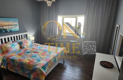 Apartment - 1 Bedroom - 2 Bathrooms for rent in Ajman Corniche Residences - Ajman Corniche Road - Ajman