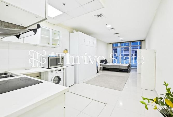 Fully Furnished Studio | Balcony with Marina Views