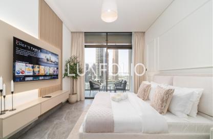 Apartment - Studio - 1 Bathroom for rent in Peninsula One - Peninsula - Business Bay - Dubai
