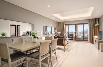 Hotel and Hotel Apartment - 3 Bedrooms - 3 Bathrooms for rent in Wyndham residences - The Palm - The Crescent - Palm Jumeirah - Dubai Hotel and Hotel Apartment - 3 Bedrooms - 3 Bathrooms for rent in Wyndham residences - The Palm - The Crescent - Palm Jumeirah - Dubai