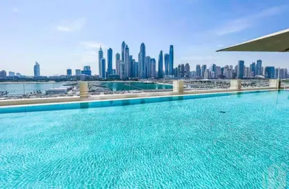 Apartment - 2 Bedrooms - 2 Bathrooms for rent in Marina Vista Tower 2 - Marina Vista - EMAAR Beachfront - Dubai Harbour - Dubai