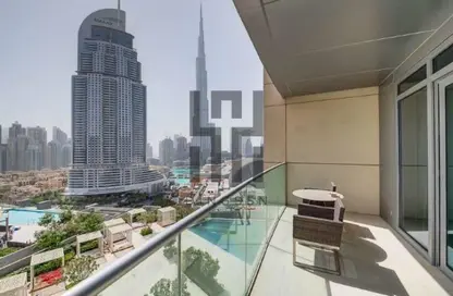 Apartment - 2 Bedrooms - 3 Bathrooms for rent in The Address Residence Fountain Views 2 - The Address Residence Fountain Views - Downtown Dubai - Dubai