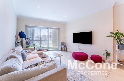 Apartment - 1 Bedroom - 2 Bathrooms for rent in Marina Heights - Dubai Marina - Dubai