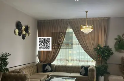 Apartment - 1 Bedroom - 2 Bathrooms for sale in Horizon Towers - Ajman Downtown - Ajman