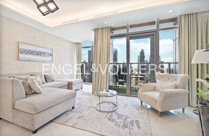 Apartment - 1 Bedroom - 1 Bathroom for rent in Paramount Tower Hotel  and  Residences - Business Bay - Dubai
