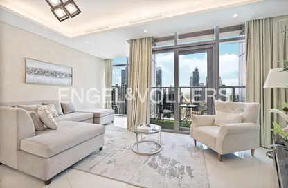 Apartment - 1 Bedroom - 1 Bathroom for rent in Paramount Tower Hotel  and  Residences - Business Bay - Dubai